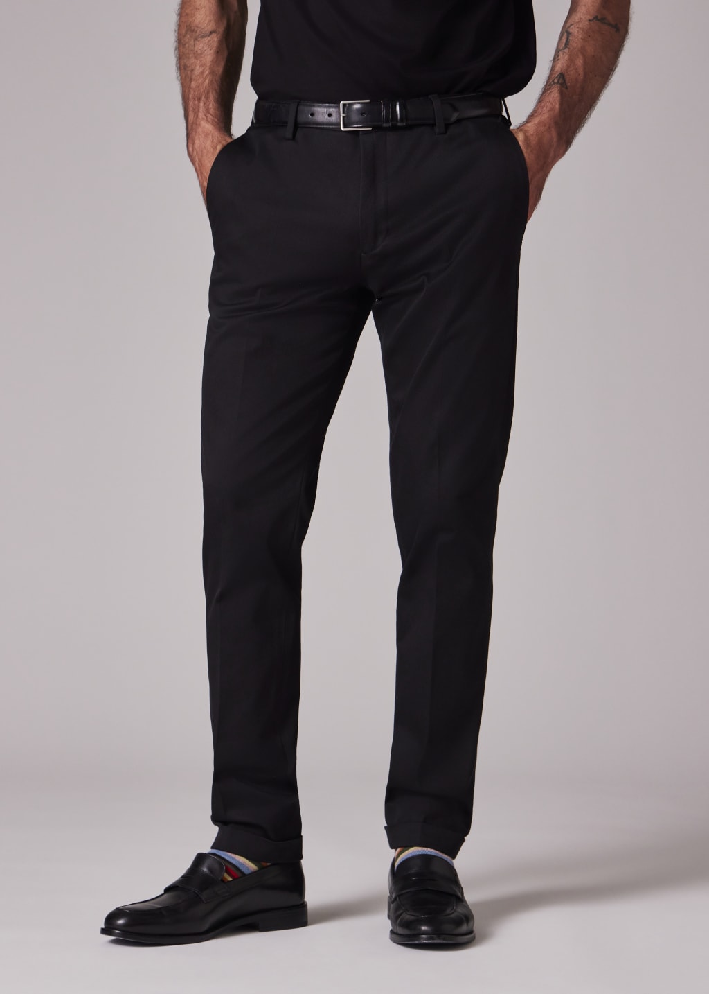 Men's SlimFit Grey Wool 'A Suit To Travel In' Trousers