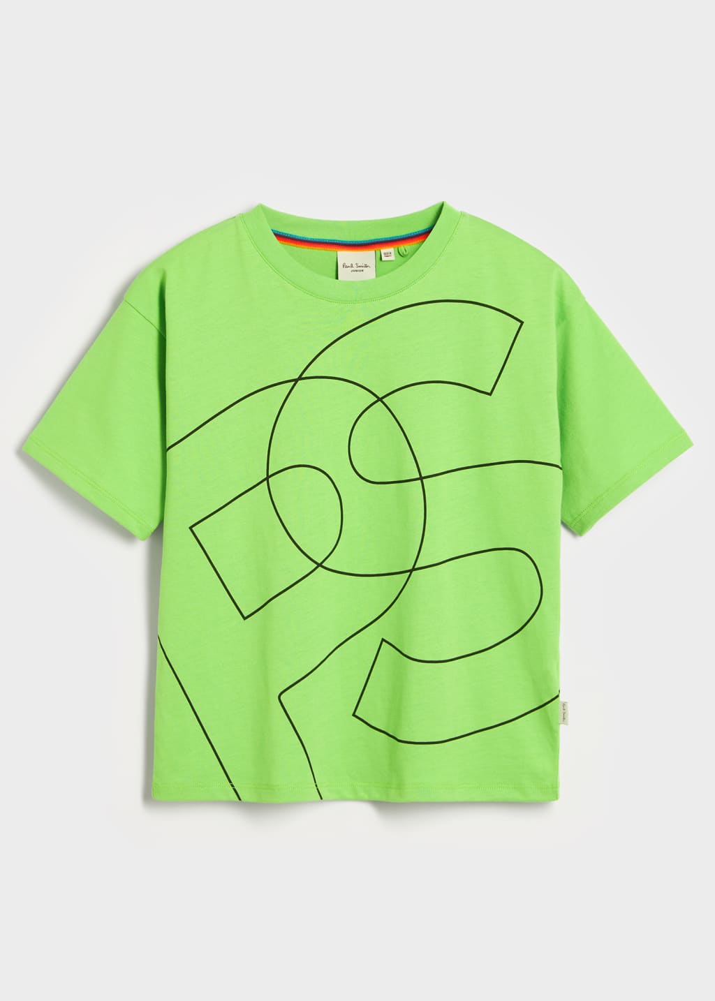 Product view - 2-13 Years Green Oversized Print T-Shirt Paul Smith