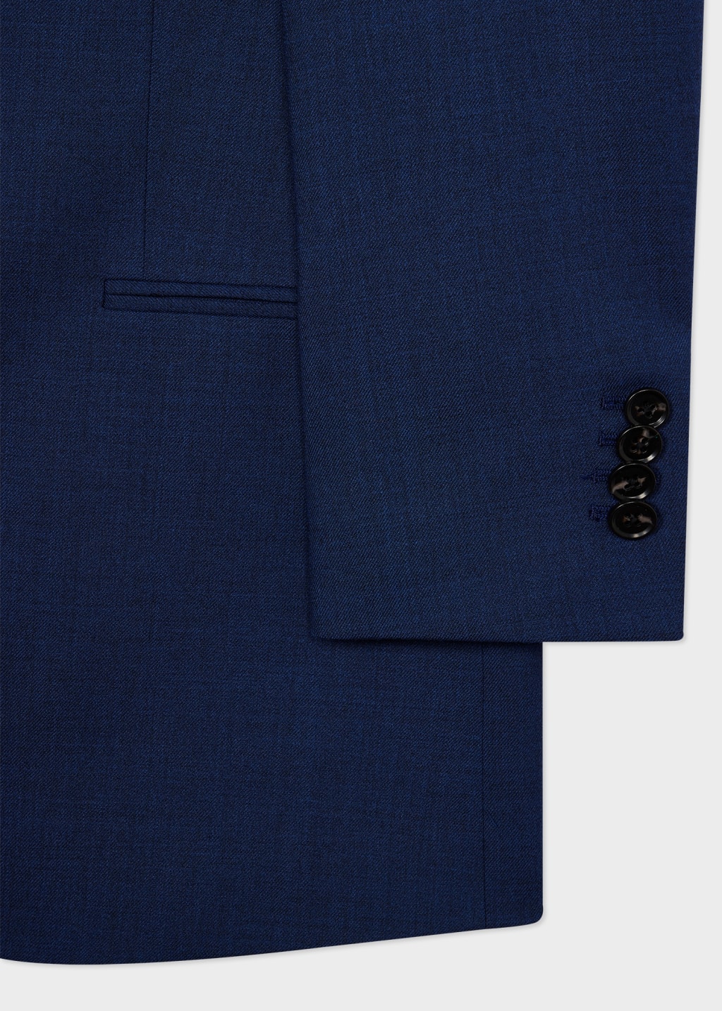 2 Button Wool Suit Dark Navy Blue Suit main image 1