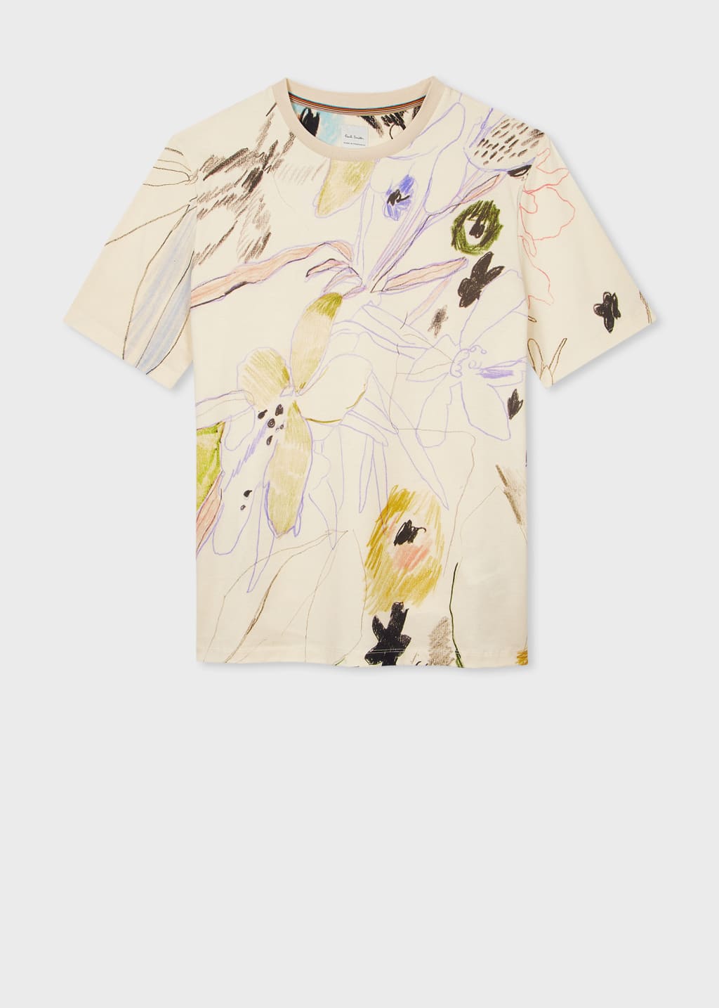 Product view - 'Sketchbook Botanical' Print T-Shirt Paul Smith