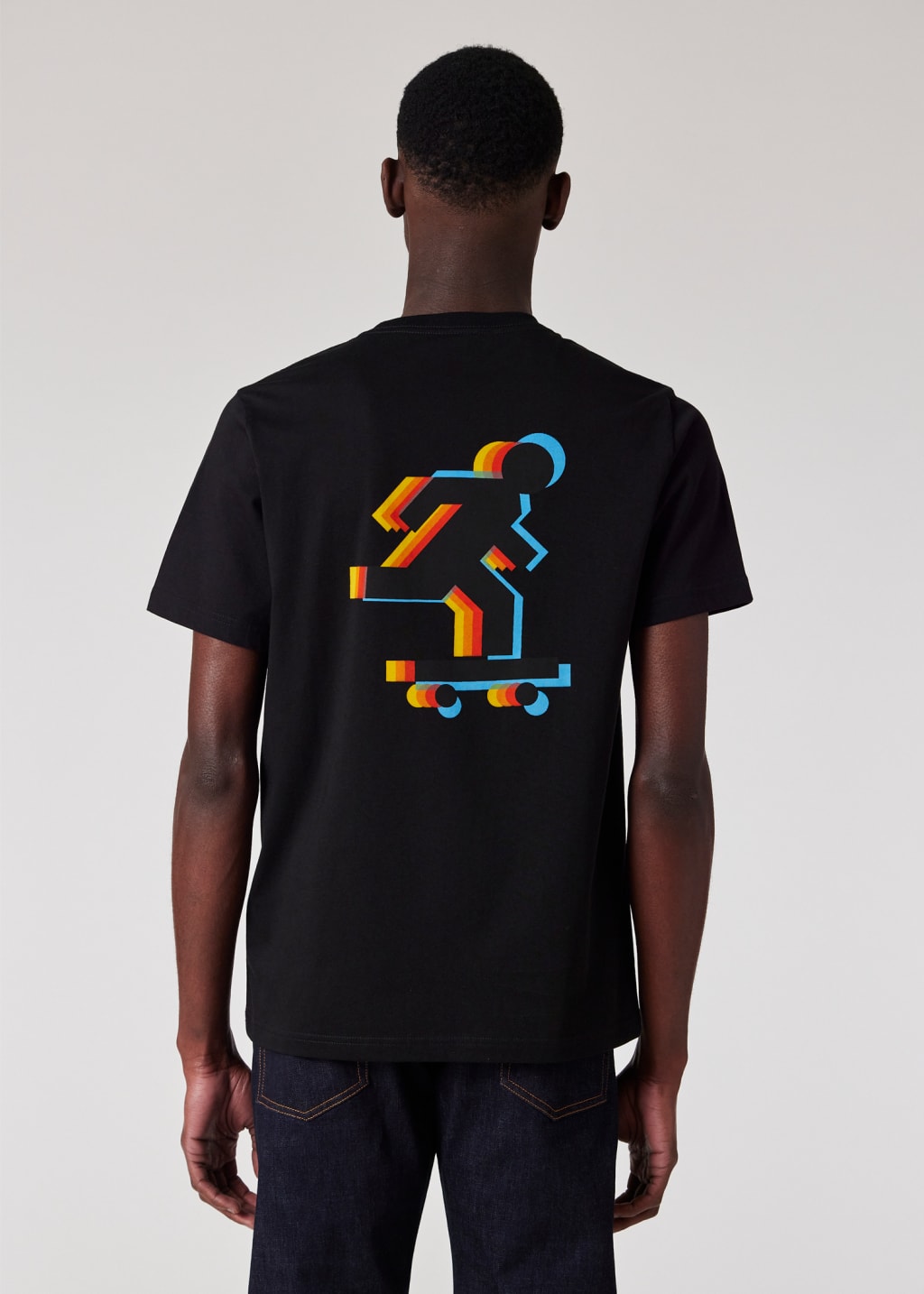 Model view - 'Skater' Print T-Shirt