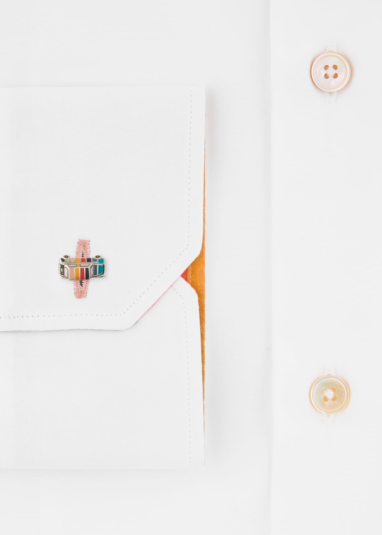 【Paul Smith】\"Artist Stripe Mini\" カフス Artist Stripe Mini