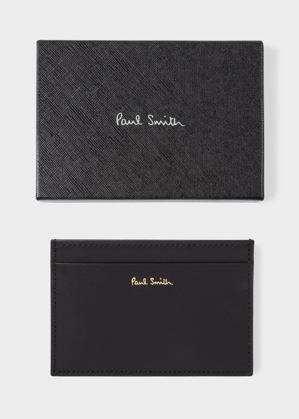 Paul Smith ブラックレザー 名刺入れ Paul Smith ブラックレザー 名刺入れ - メルカリ