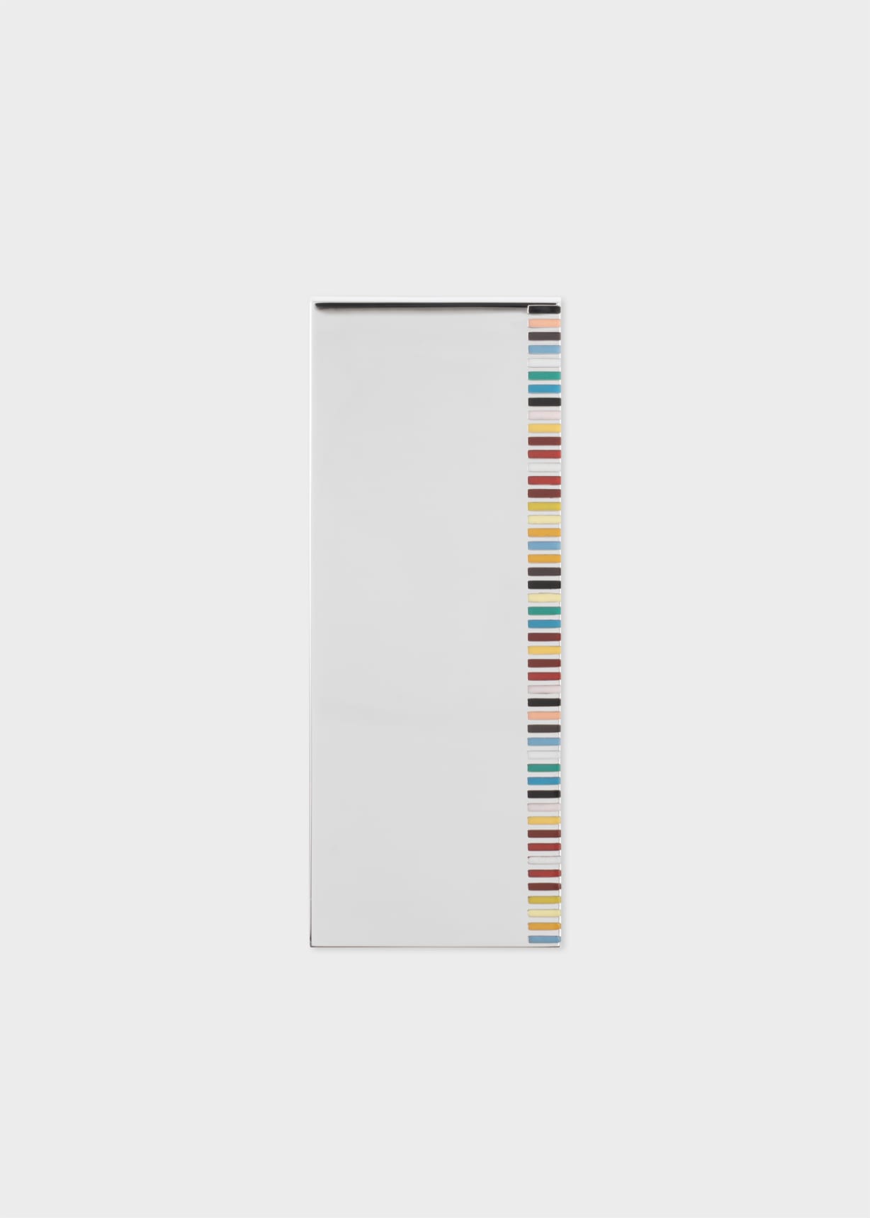 Signature Stripe' Silver Money Clip