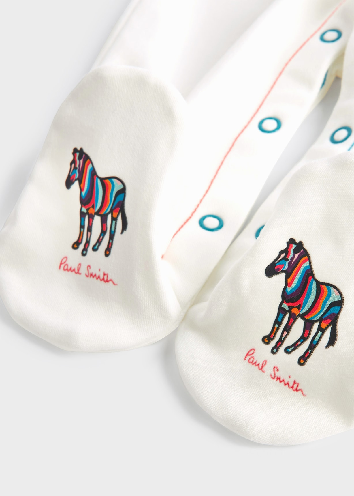 Babies White 'Artist Stripe' Four-Piece Set