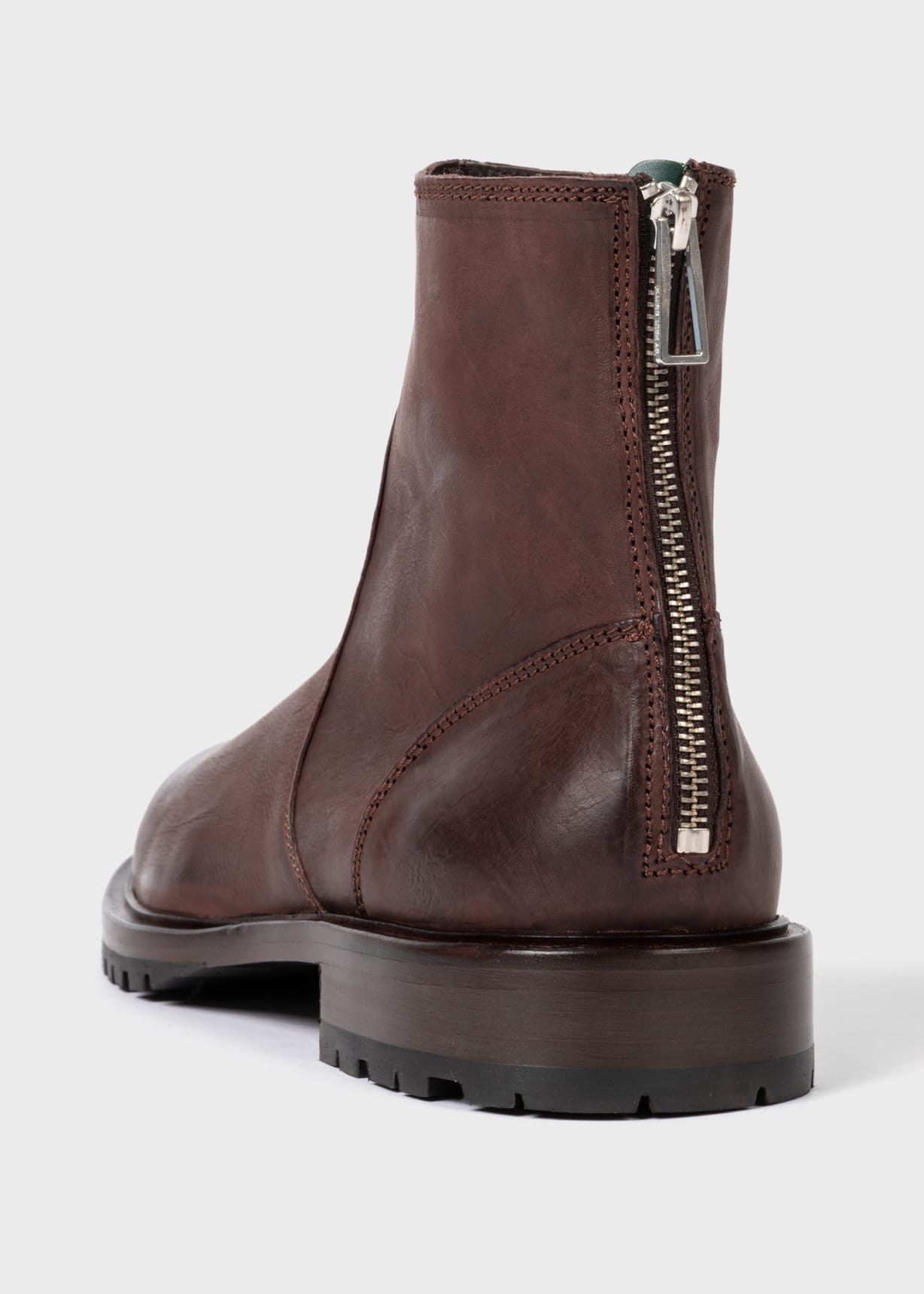 Men's Chocolate Leather 'Falk' Boots