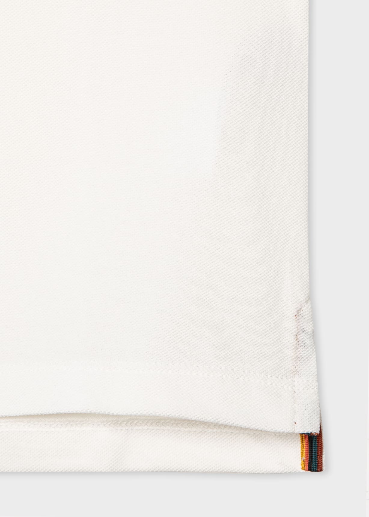 Detail View - 'Artist Stripe' Placket Polo Shirt Paul Smith