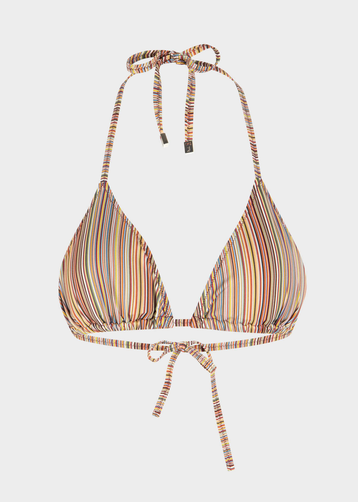 新作！売切間近！*Paul Smith* \"Signature Stripe\" ビキニボトム Women's 'Signature Stripe' Triangle Bikini Top