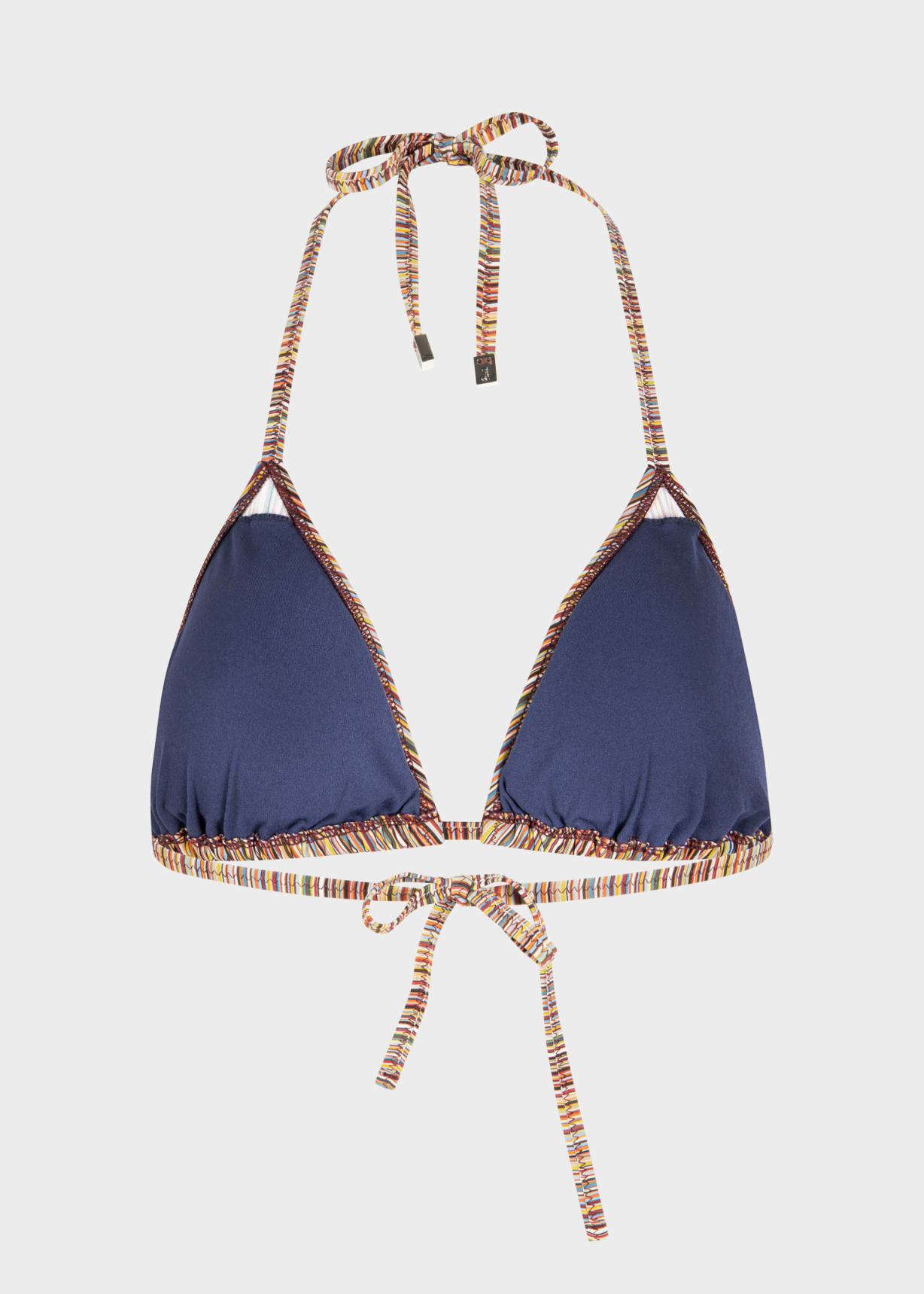 Women's 'Signature Stripe' Triangle Bikini Top