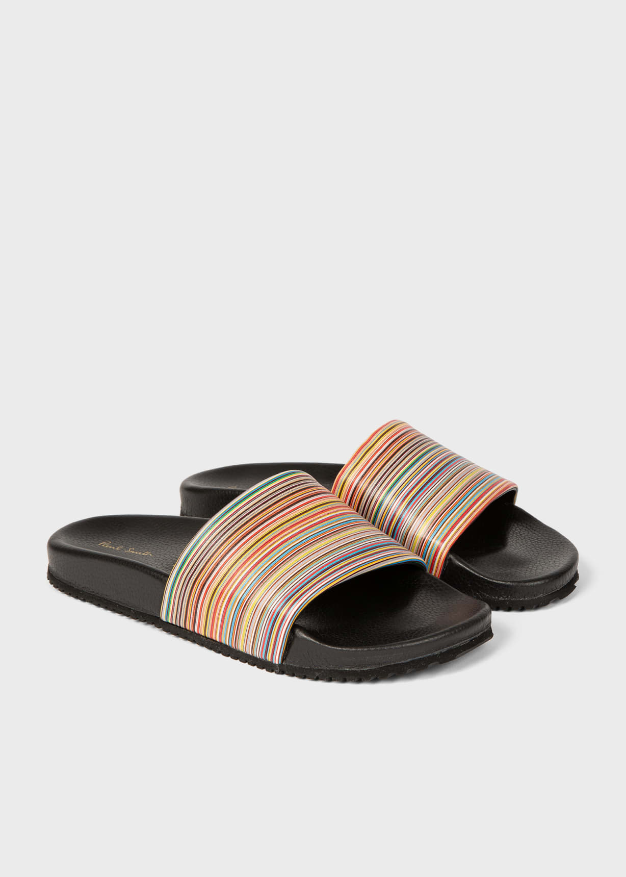 Paul Smith mens Signature Stripe Dru\' Slides, size 10 M1S-DRU04-PRUB-92_2.jpg main image 2