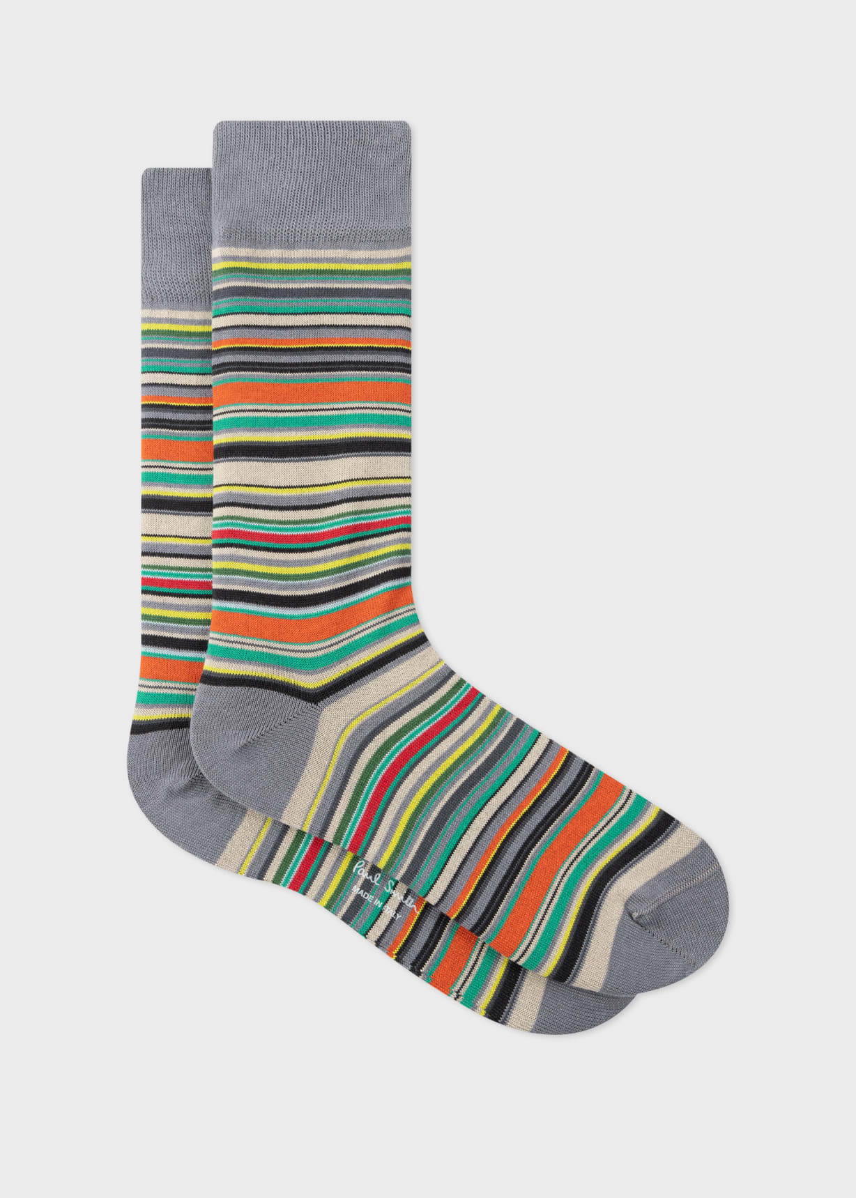 【関税&送料込】Paul Smith Signature Stripe Socks Set Of 3 P Men's Tri-Colour 'Signature Stripe' Socks Three Pack