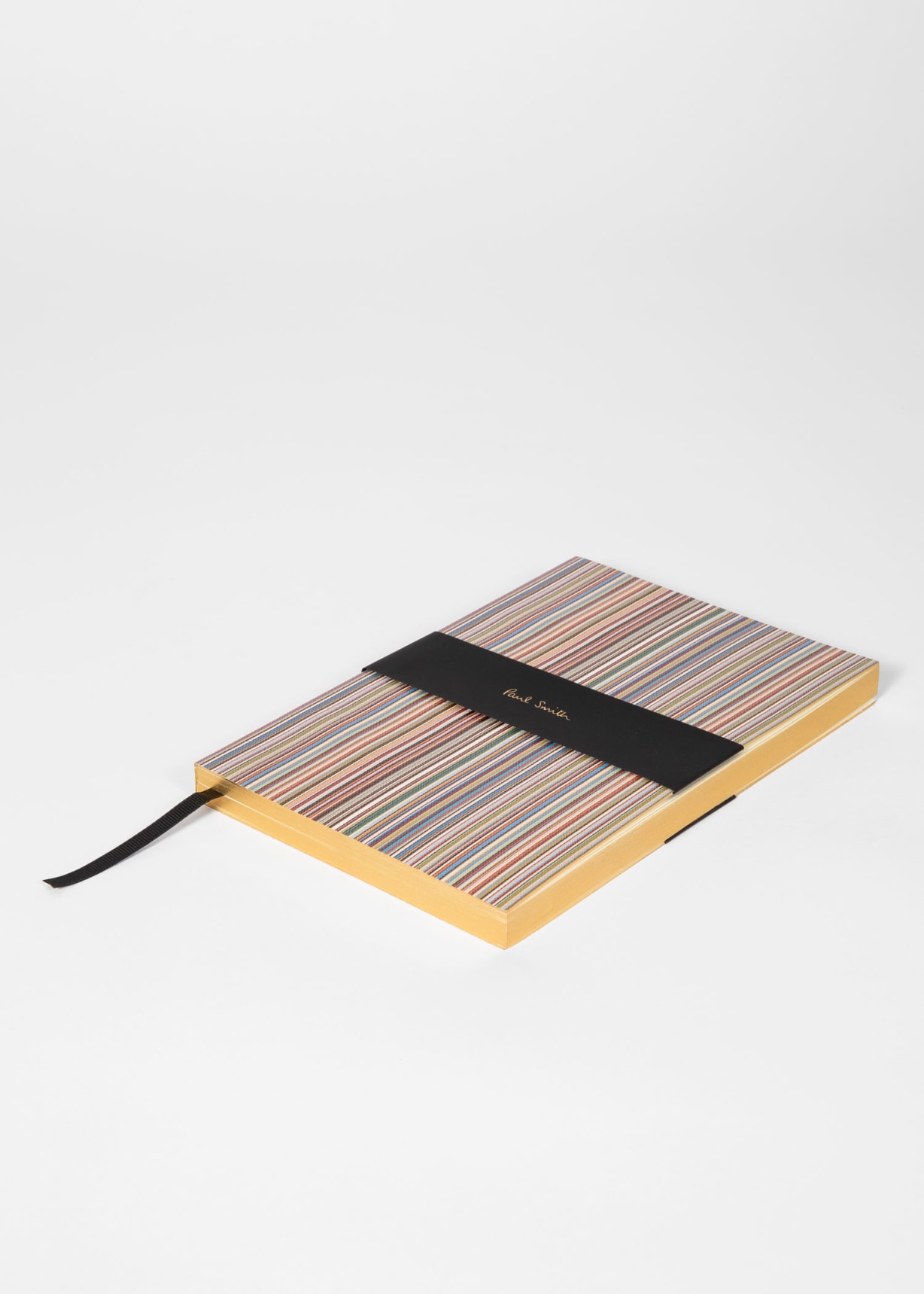 Signature Stripe Notebook & Caran d'Ache Pen Gift Set