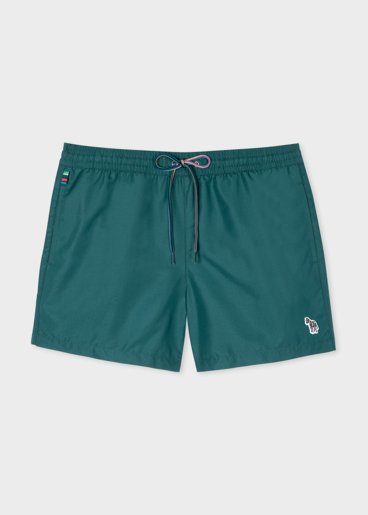 日本初の Men's Teal Zebra Logo Swim Shorts 水着・ラッシュガード