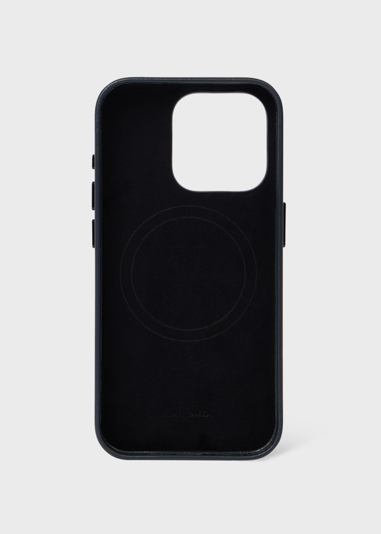 Paul Smith◆ストライプレザー MagSafeiPhone15 Pro/16 Pro用 Paul Smith◇ストライプレザー MagSafeiPhone 15 Pro/16 Pro用