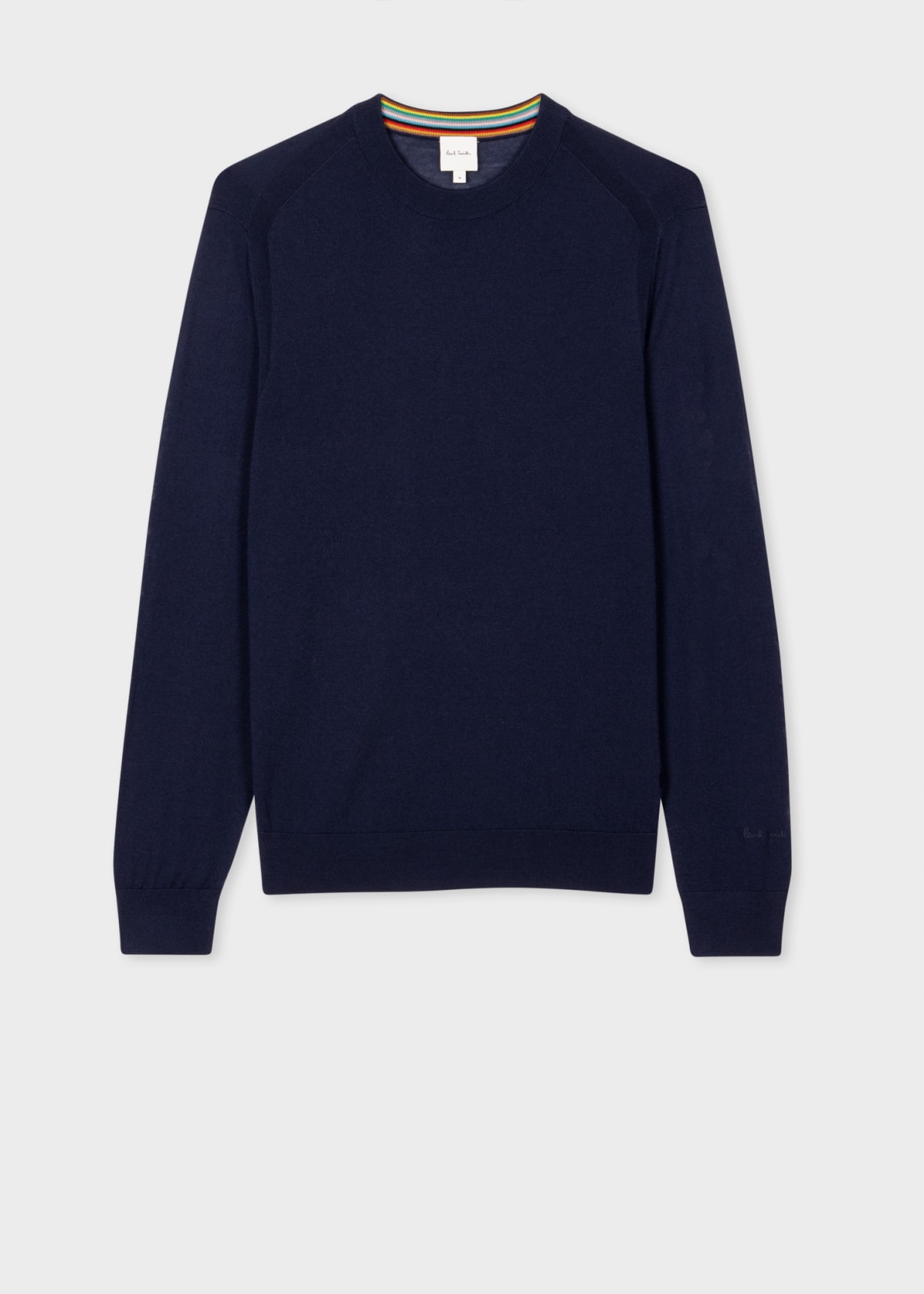 MERINO WOOL SWEATER NAVY Sサイズ Oversized Merino Wool Crew - Deep Black – Colorful Standard
