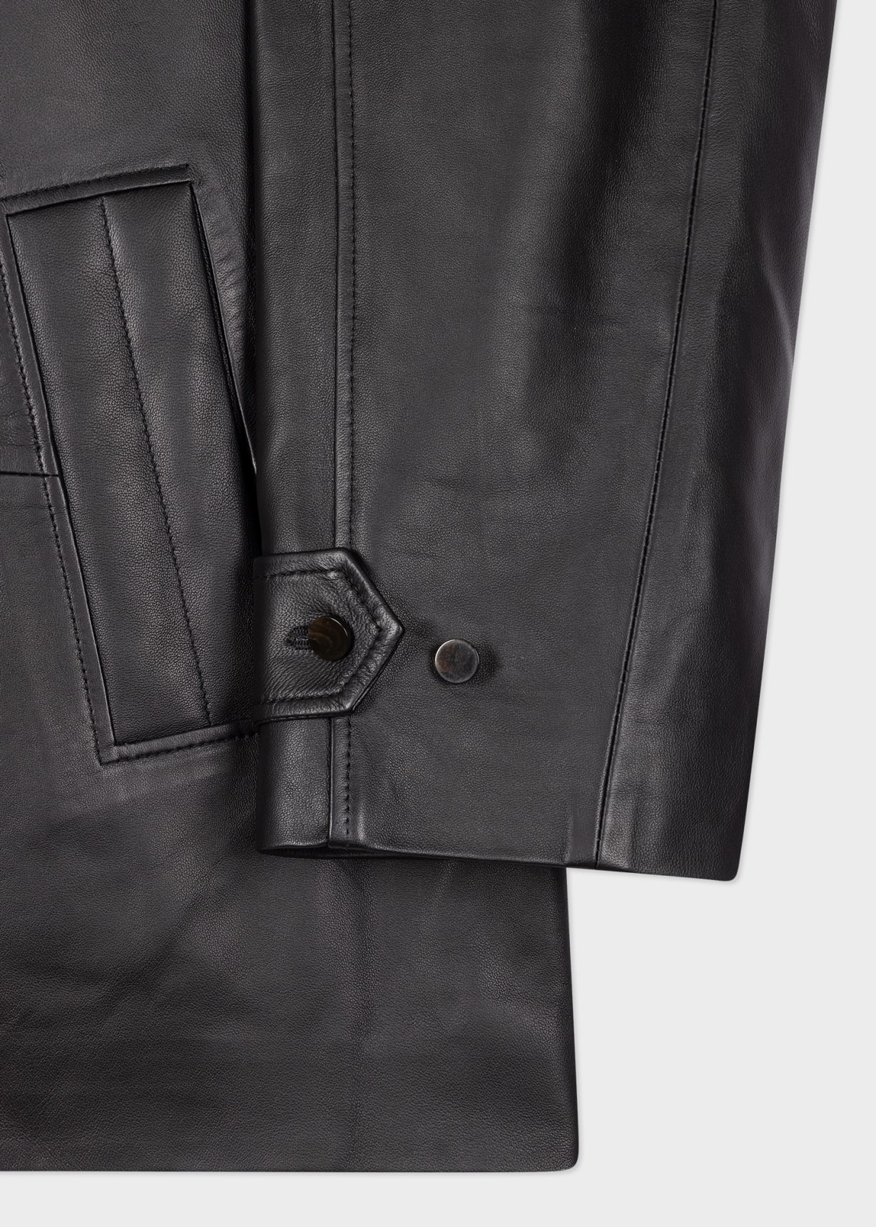 ジャケット PAUL SMITH Woman Jacket Black W1R268CLP11094 79 Women's Black Milano 'Signature Stripe' Jacket
