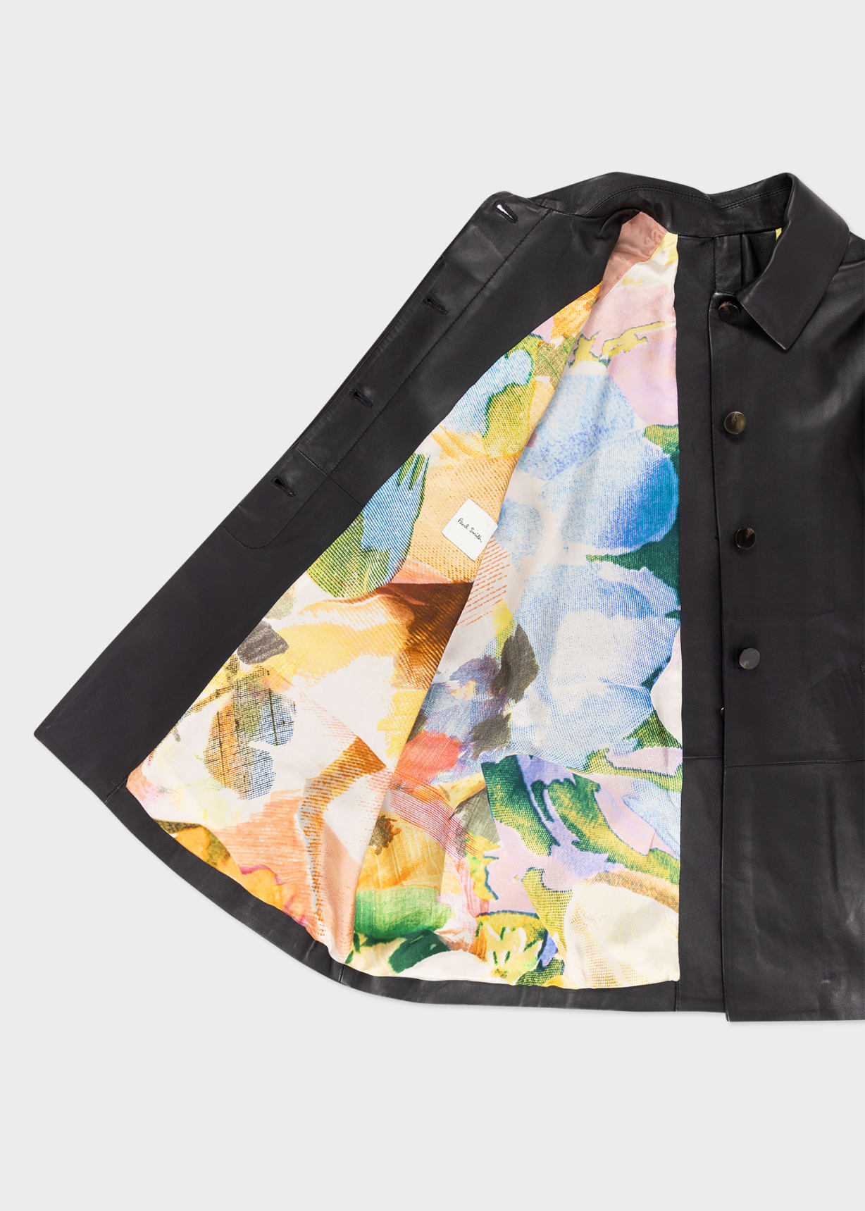 ✨柄あり✨PaulSmith WOMAN レザージャケット　牛革　40 L ✨柄あり✨PaulSmith WOMAN レザージャケット 牛革 40 L - メルカリ