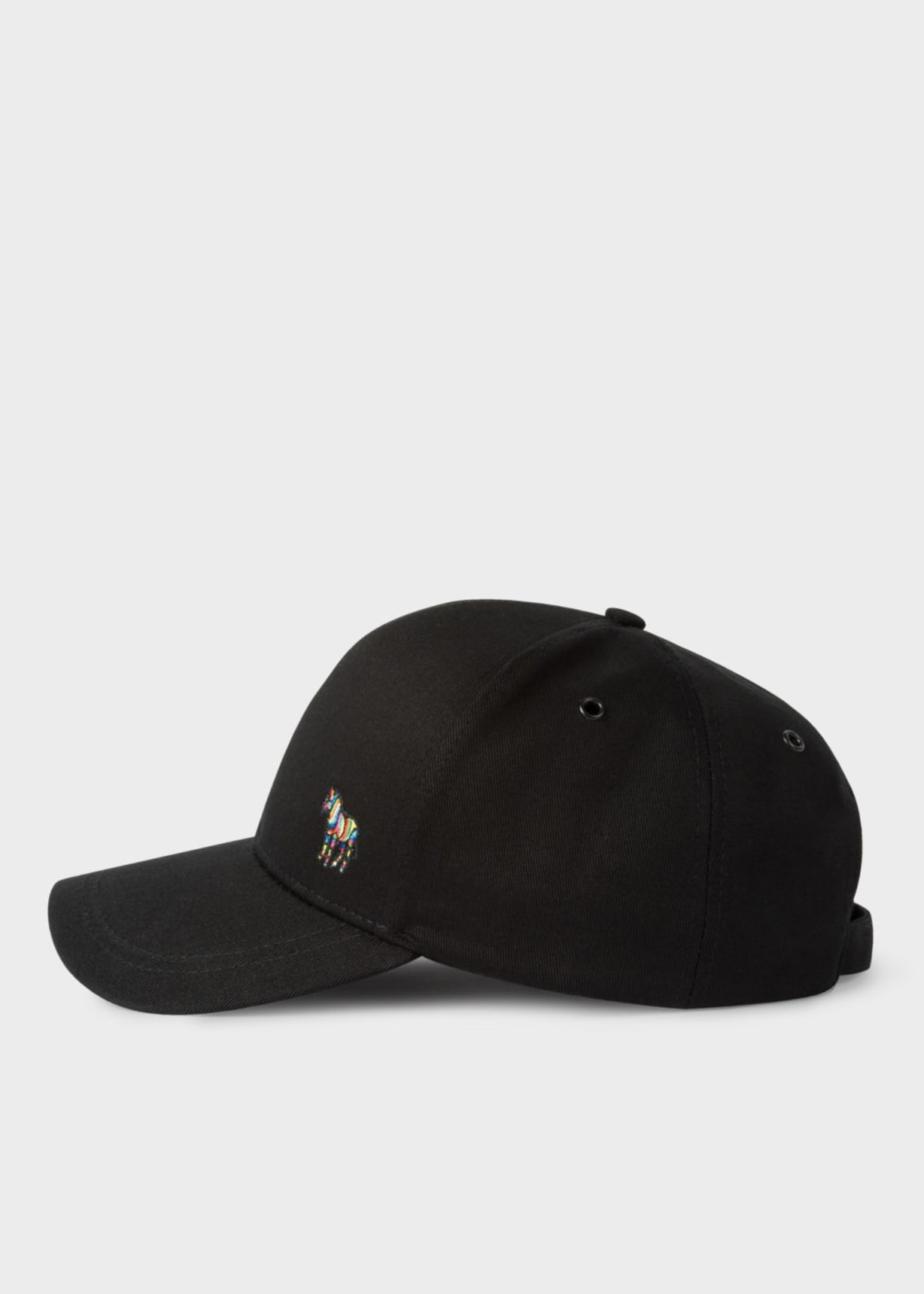 Men's 'Zebra' Black T-Shirt & Baseball Cap Gift Set