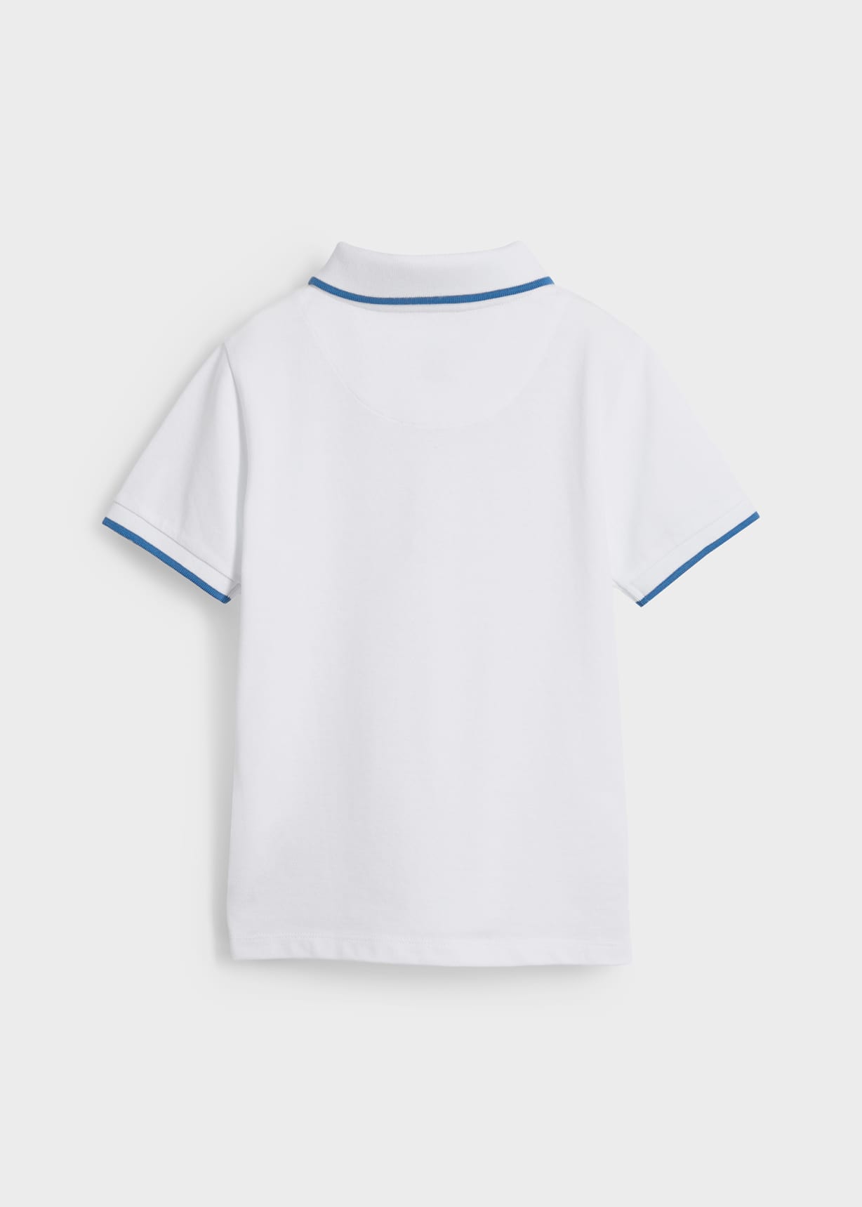 Product view - 2-13 Years White Short Sleeve Signature Polo Shirt