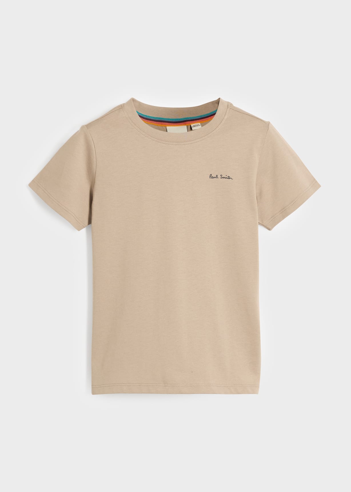2-13 Years Khaki, Black & Mushroom Signature T-Shirts Set 3 Pack