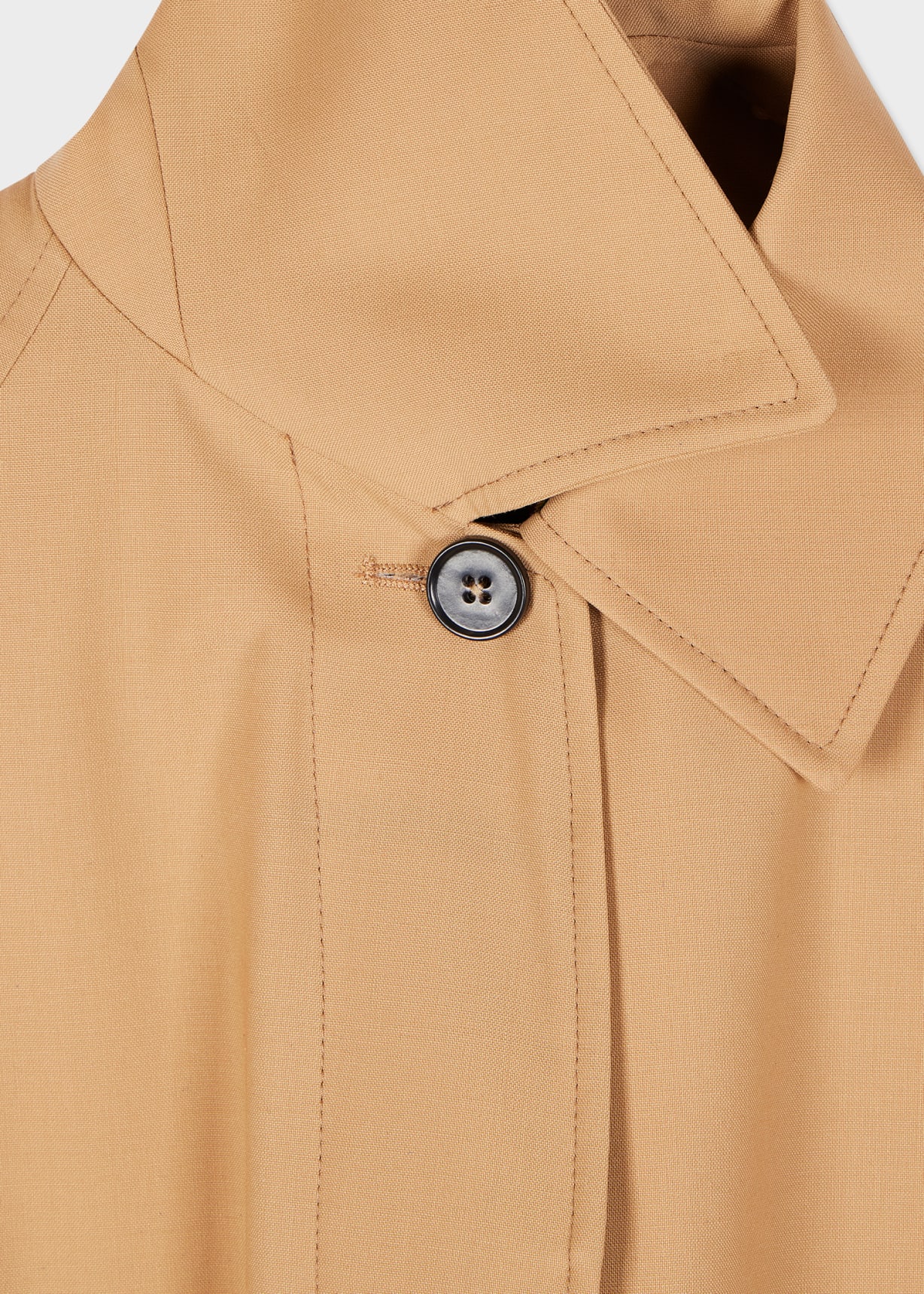ブルゾン Paul Smith Light Camel Pea Coat Women's Light Camel Cotton Twill Pea Coat