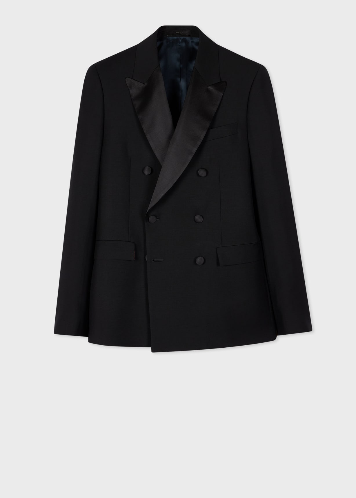 【PORTERNA】Inder mohair blazer Black Blazer with a Mohair Edge — INNNA