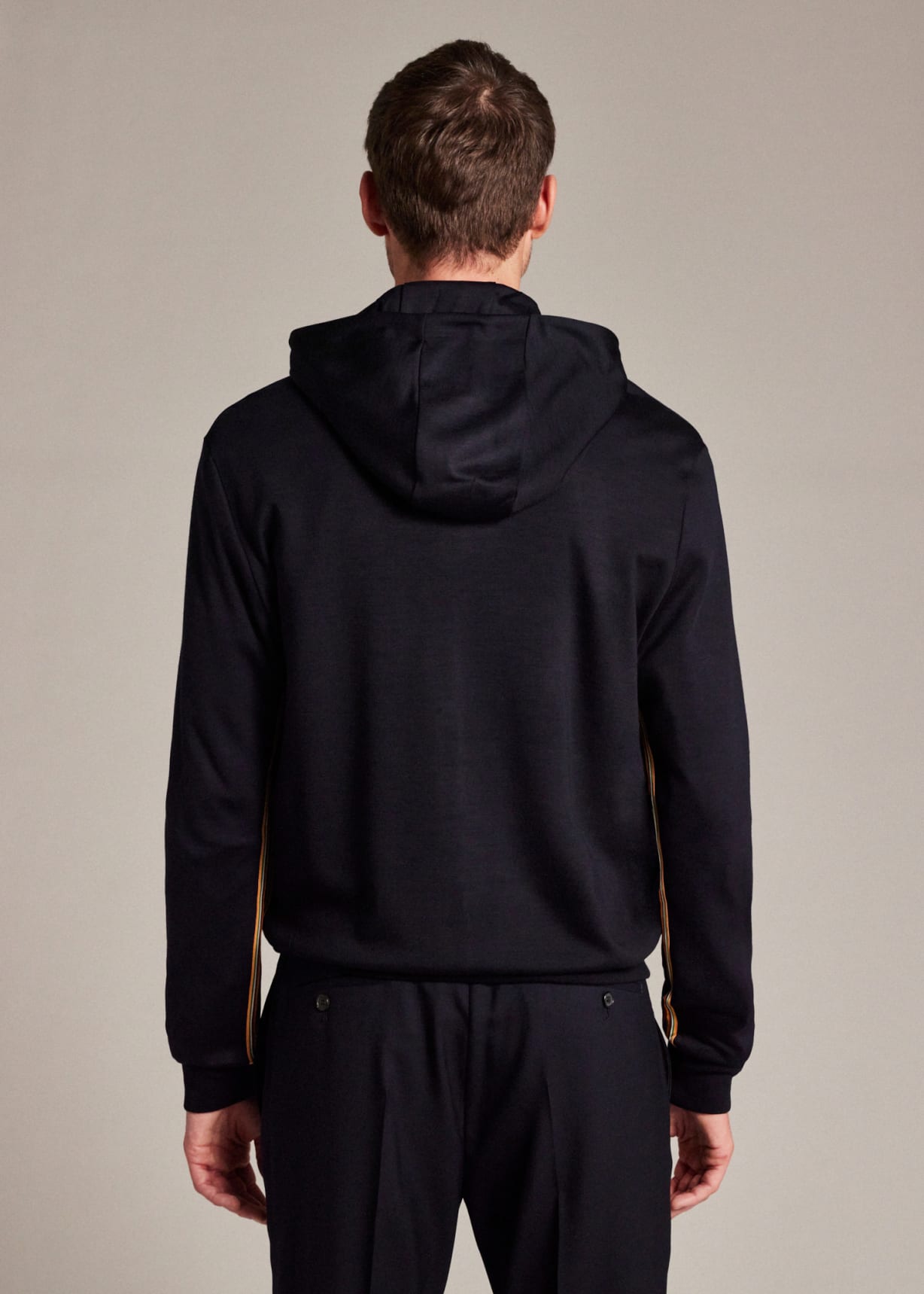 [Paul Smith] ★ポールスミス★Lumiere Print Hoodie Men's Beige 'Lumiere' Print Hoodie