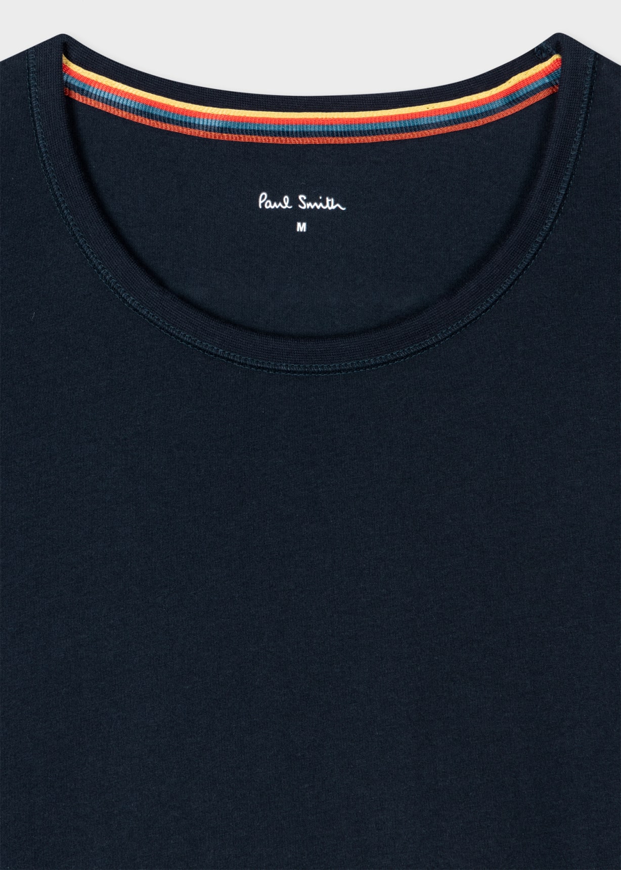 Product View - Men's Navy Cotton T-Shirt & Shorts Loungewear Set by Paul Smith