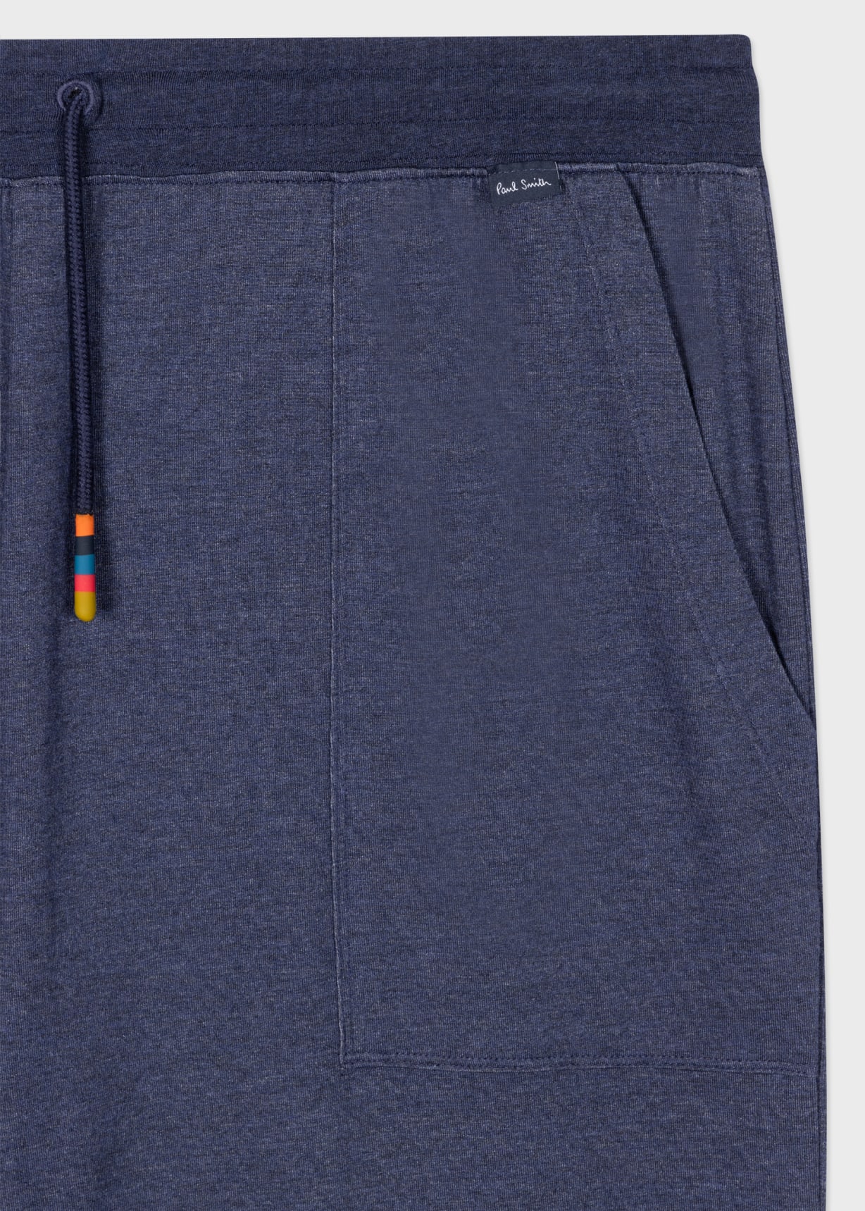 Detail View - Denim Blue Modal-Blend Lounge Pants Paul Smith