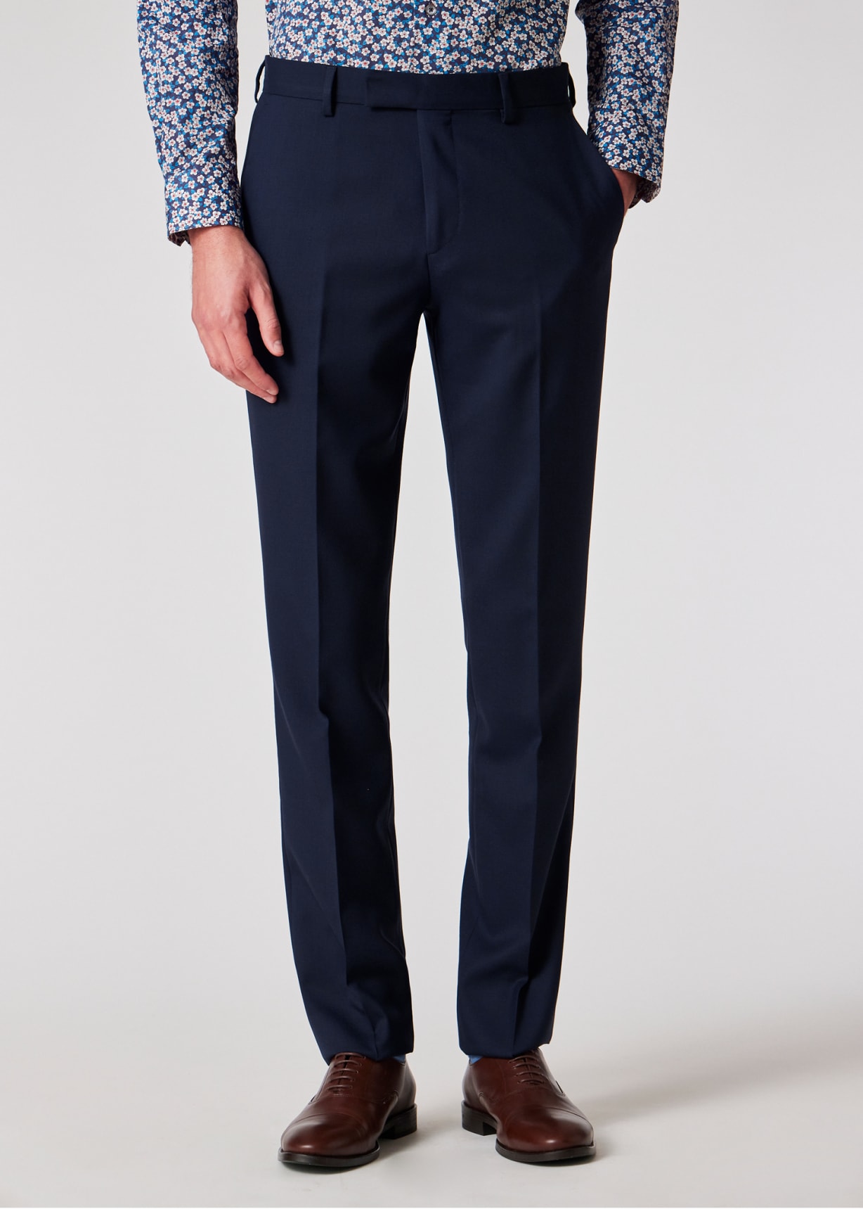 The Brierley - Navy Wool 'A Suit To Travel In'