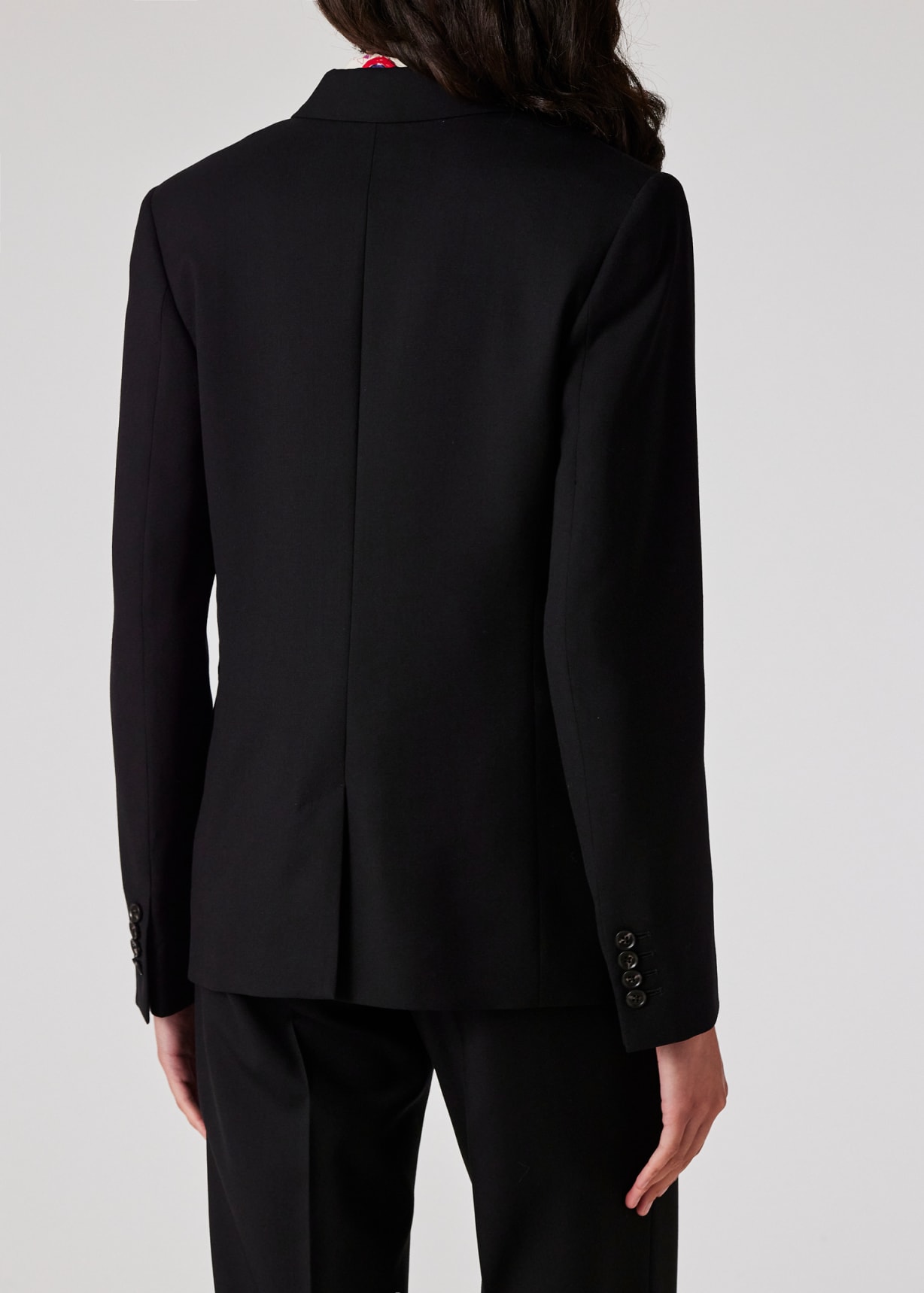 め*ー様 PaulSmith “A SUIT TO TRAVEL IN” 2BS A Suit To Travel In - Women's Navy Two-Button Wool Blazer