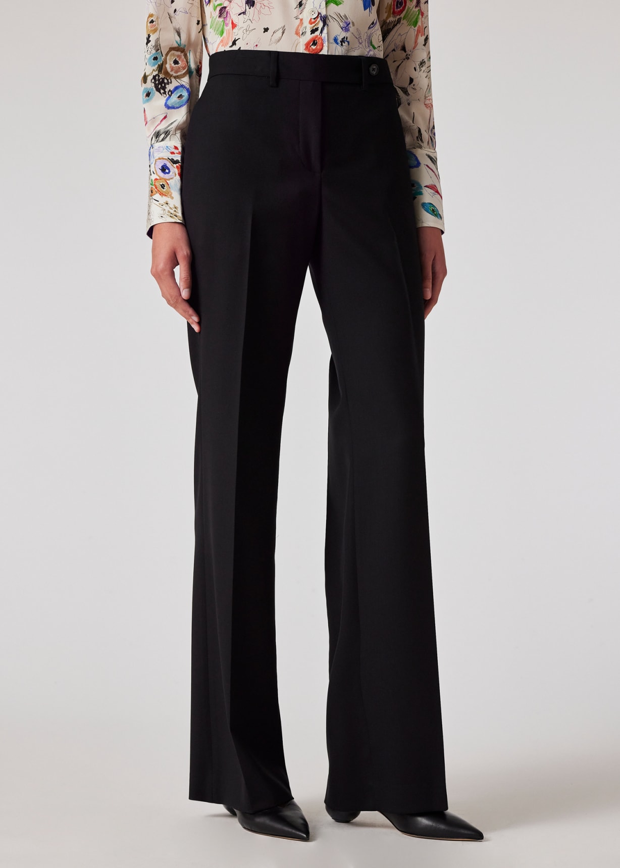 Women's 'A Suit To Travel In' - Black Wool Double Breasted Suit