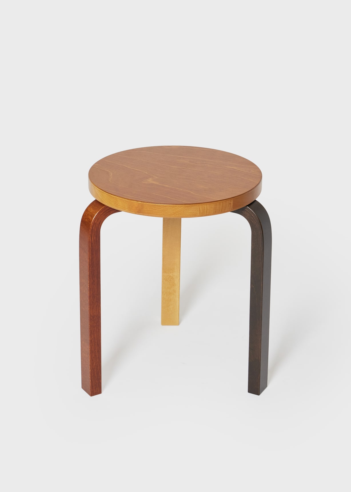 Artek Reimagined by Paul Smith - Four Colour-Stained Stool 60