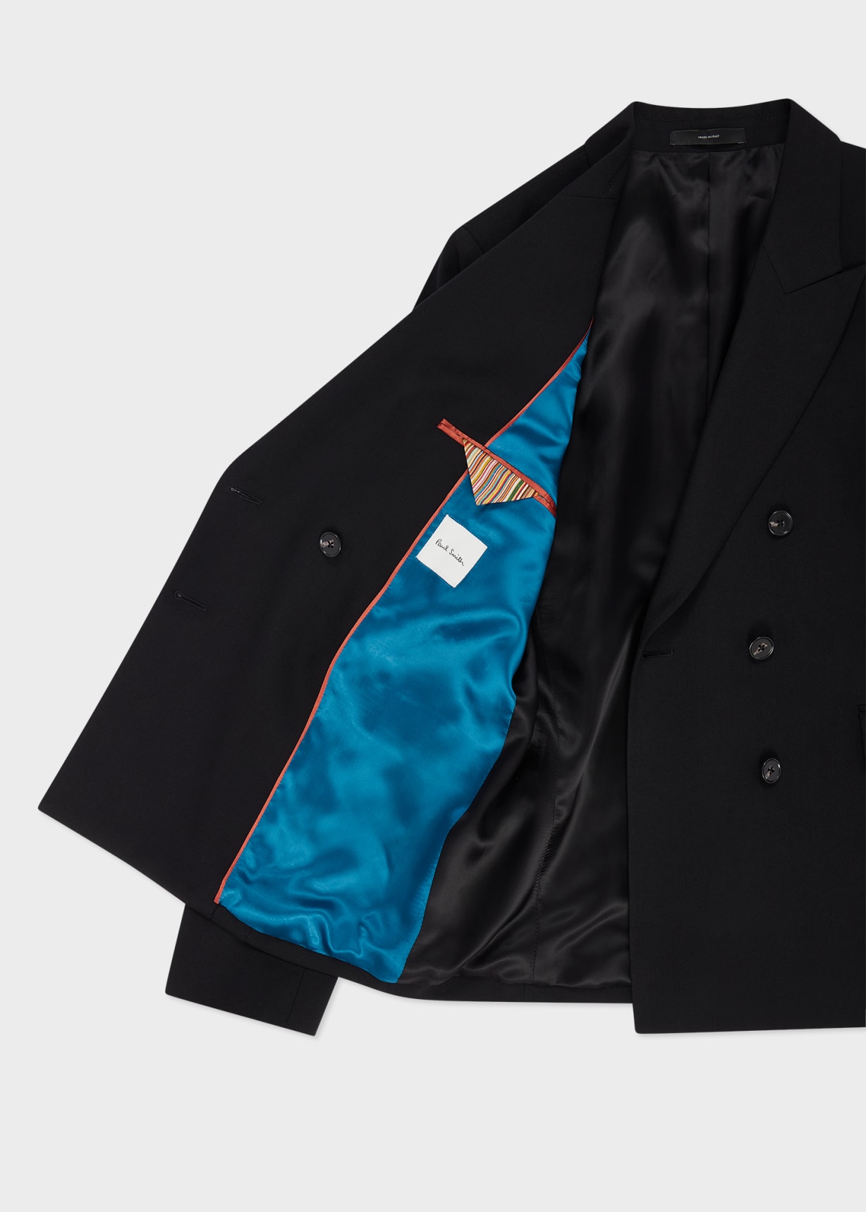 め*ー様 PaulSmith “A SUIT TO TRAVEL IN” 2BS A Suit To Travel In - Women's Navy Two-Button Wool Blazer