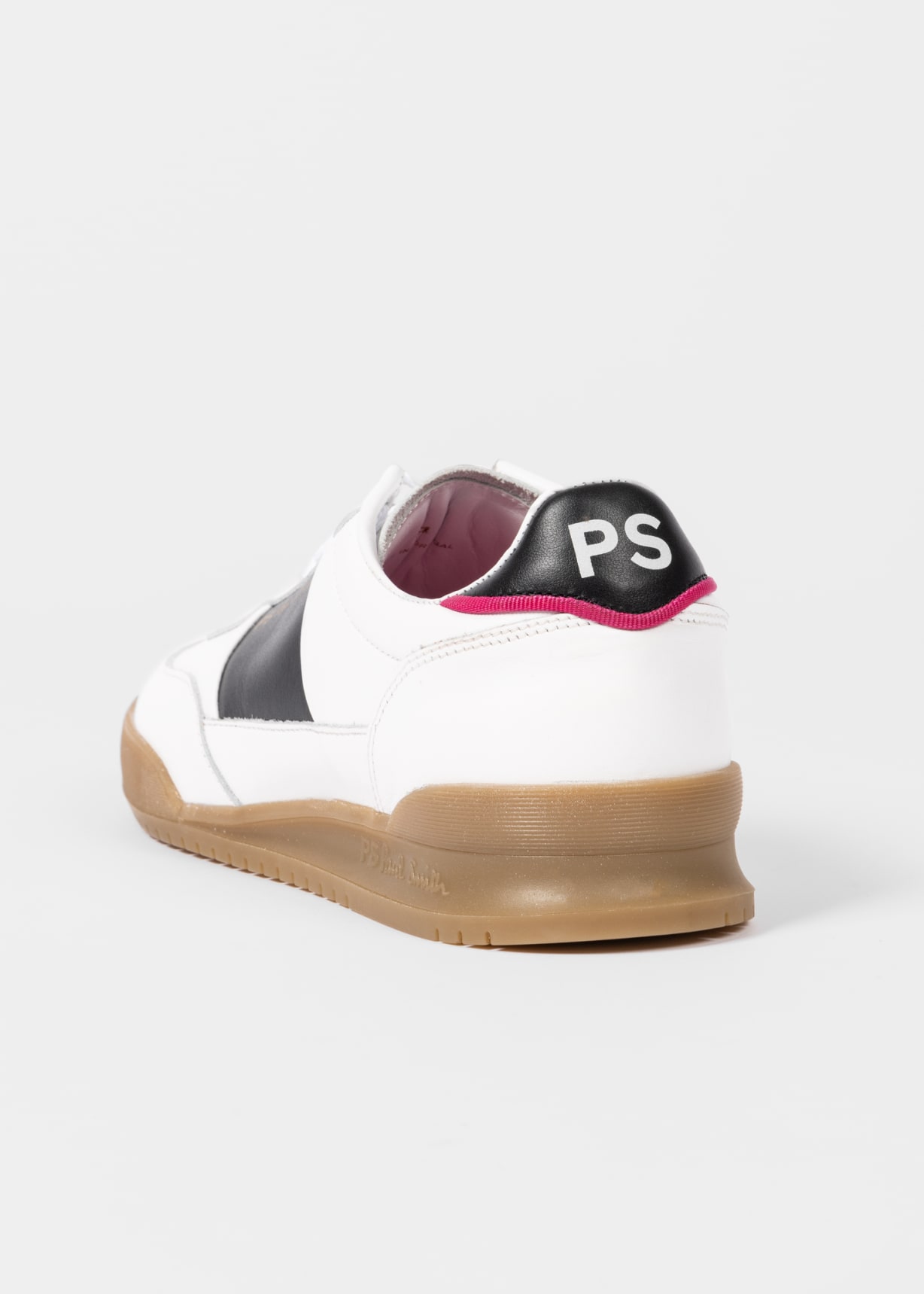 Product view - Women's White Leather 'Dover' Trainers Paul Smith