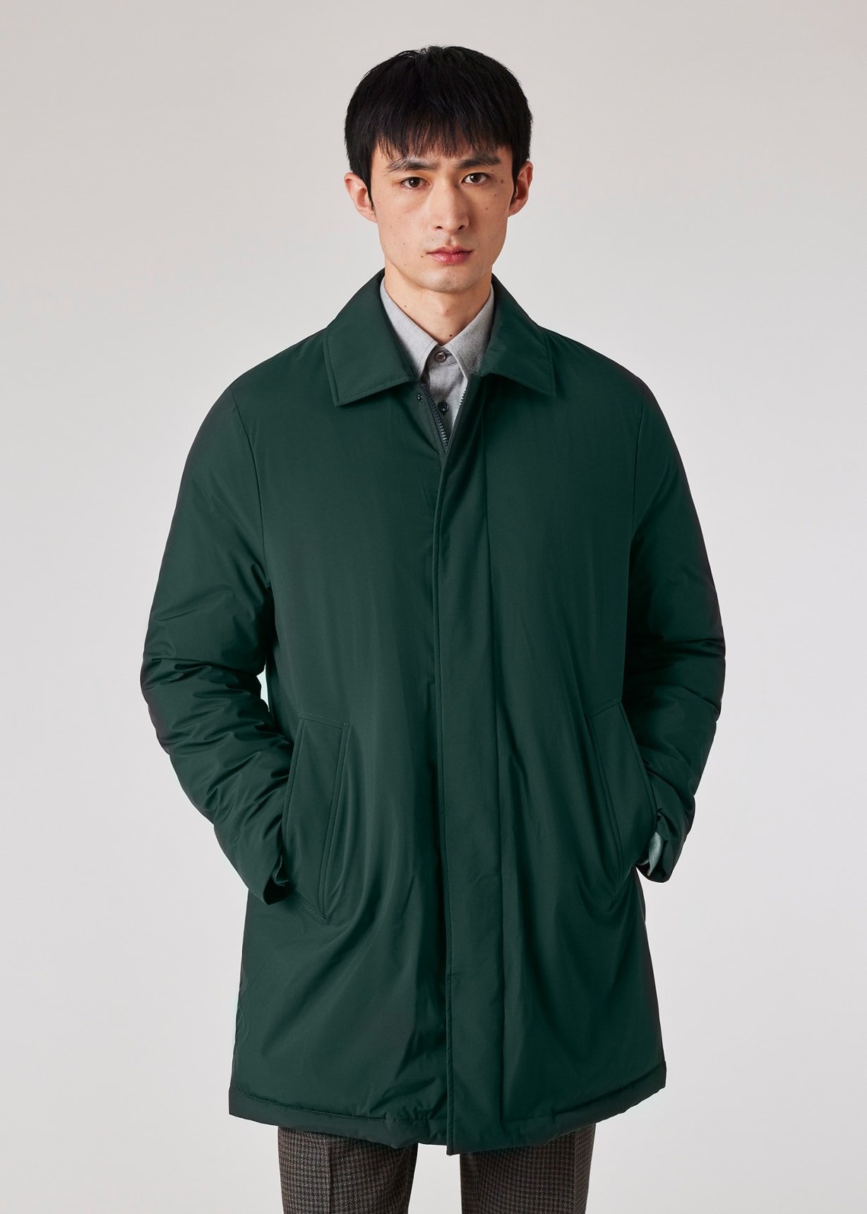 ジャケット・アウター Paul smith green wool coat Paul Smith Wool Jacket In Green - 63% Off | Editorialist