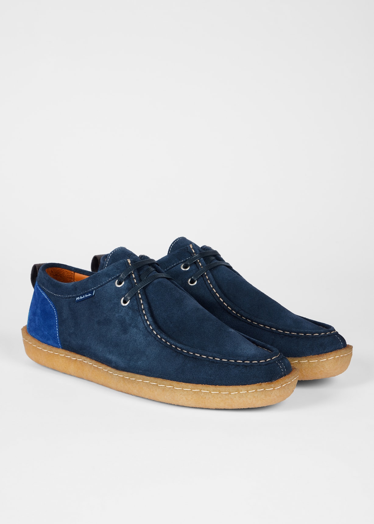 Product view - Navy Suede 'Buster' Shoes Paul Smith
