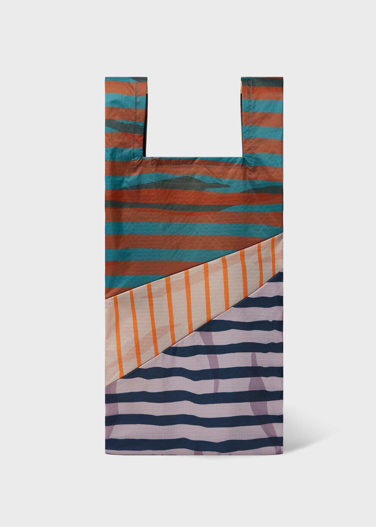 Susan Bijl x Paul Smith - Teal Mixed-Stripe The New Shopping