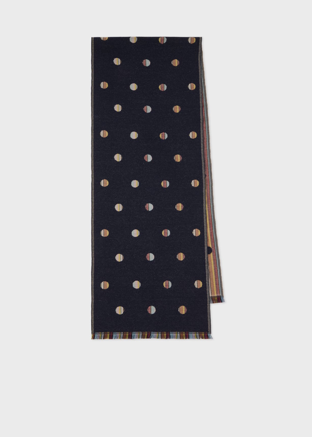 Signature Stripe' Polka Dot Scarf