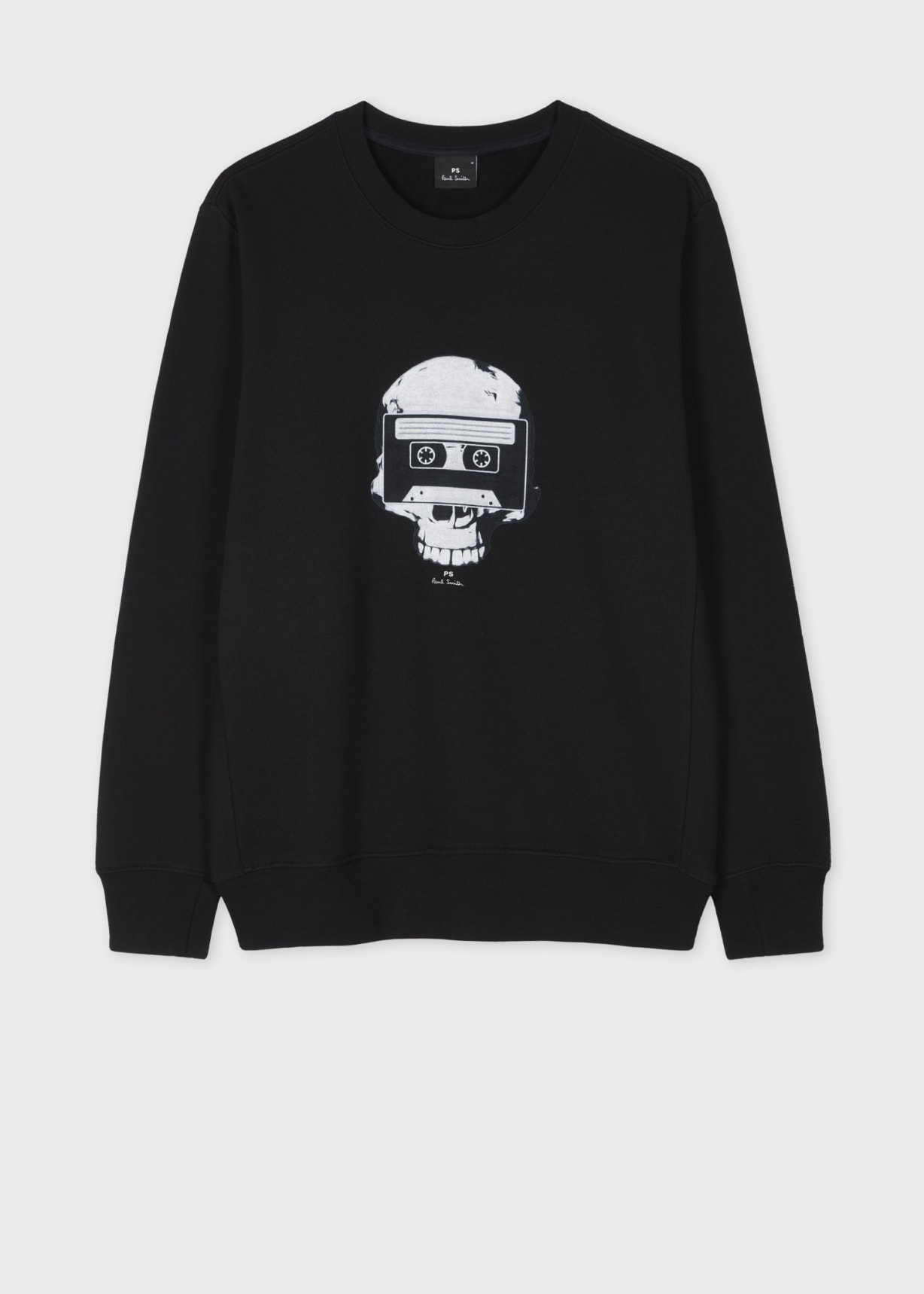 Men's Black 'Skull Tape' Sweatshirt