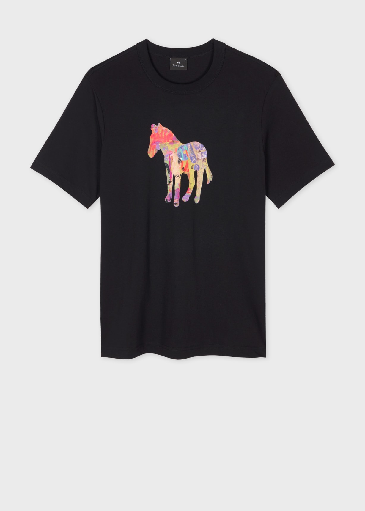 【関税&送料込】Paul Smith Espresso Bar Print T-Shirt Men's White 'Espresso Bar' Print Cotton T-Shirt