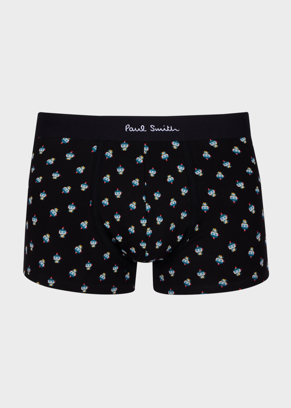 90s paul smith two-tuck stripe スラックス Men's Mixed 'Signature Stripe' and Robot Boxer Briefs Three Pack