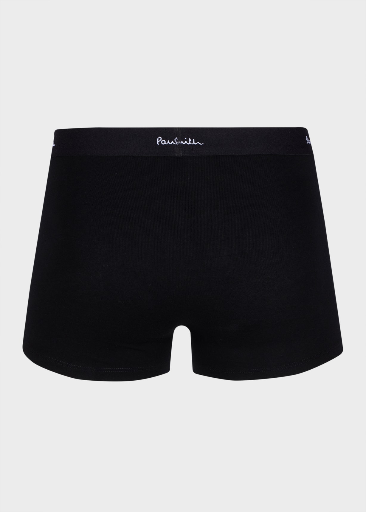 インナー・ルームウェアその他 PAUL SMITH Men Underwear Black M1A914P3PK75 1A Black Low-Rise 'Artist Stripe' Boxer Briefs Three Pack