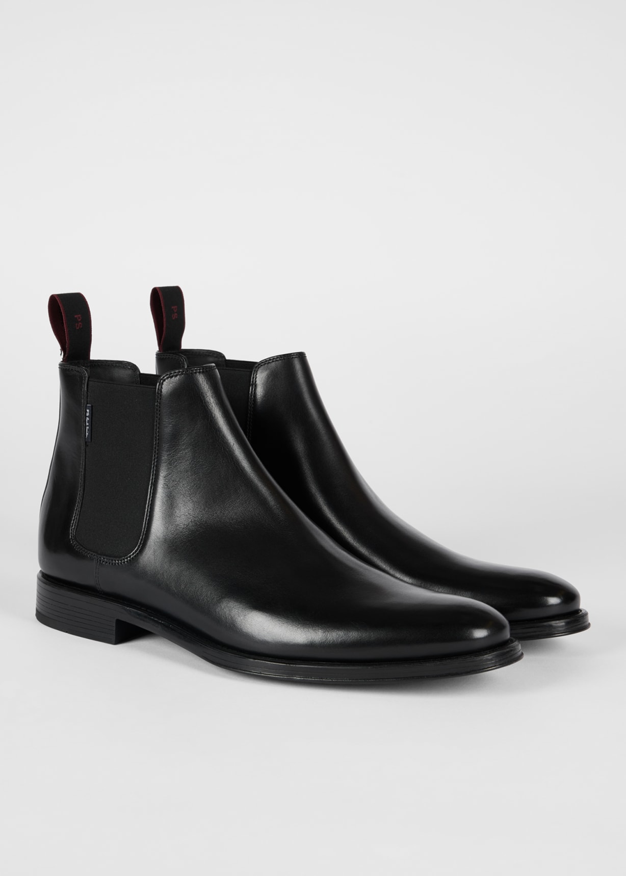 Men's Black Leather 'Augustus' Boots