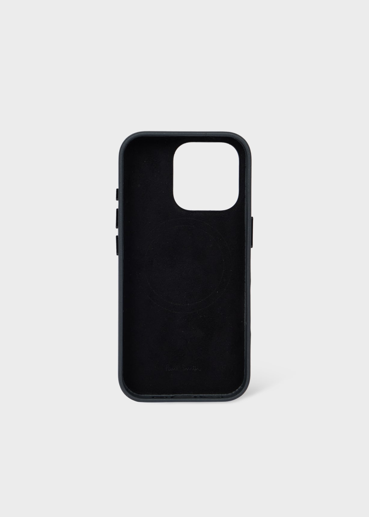 Signature Stripe' Leather MagSafe iPhone 16 Pro Case Paul Smith