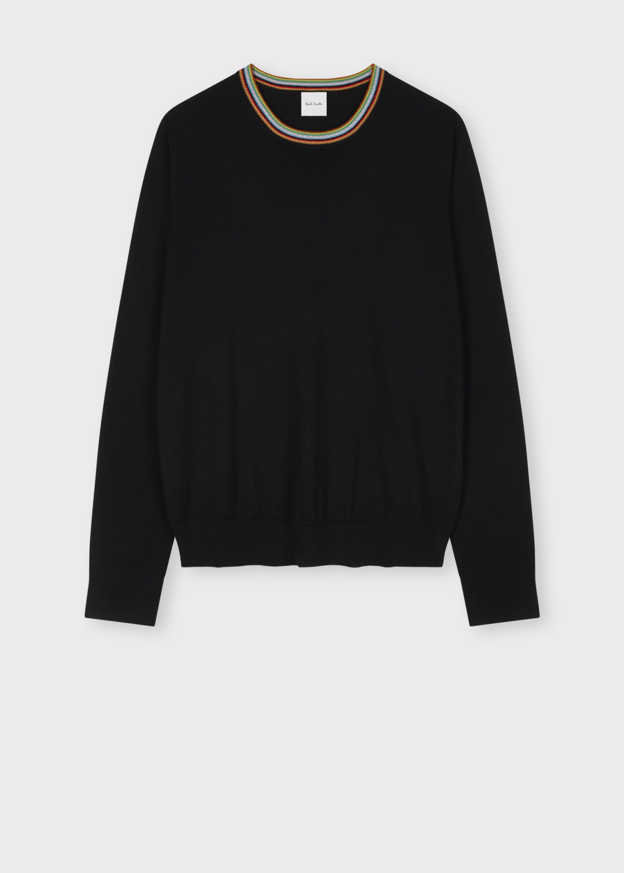 Women's 'Signature Stripe' Crew Neck Merino Wool Sweater