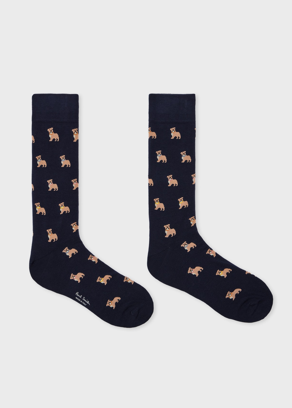Men's Mixed 'Novelty' Robot Motif Socks Three Pack