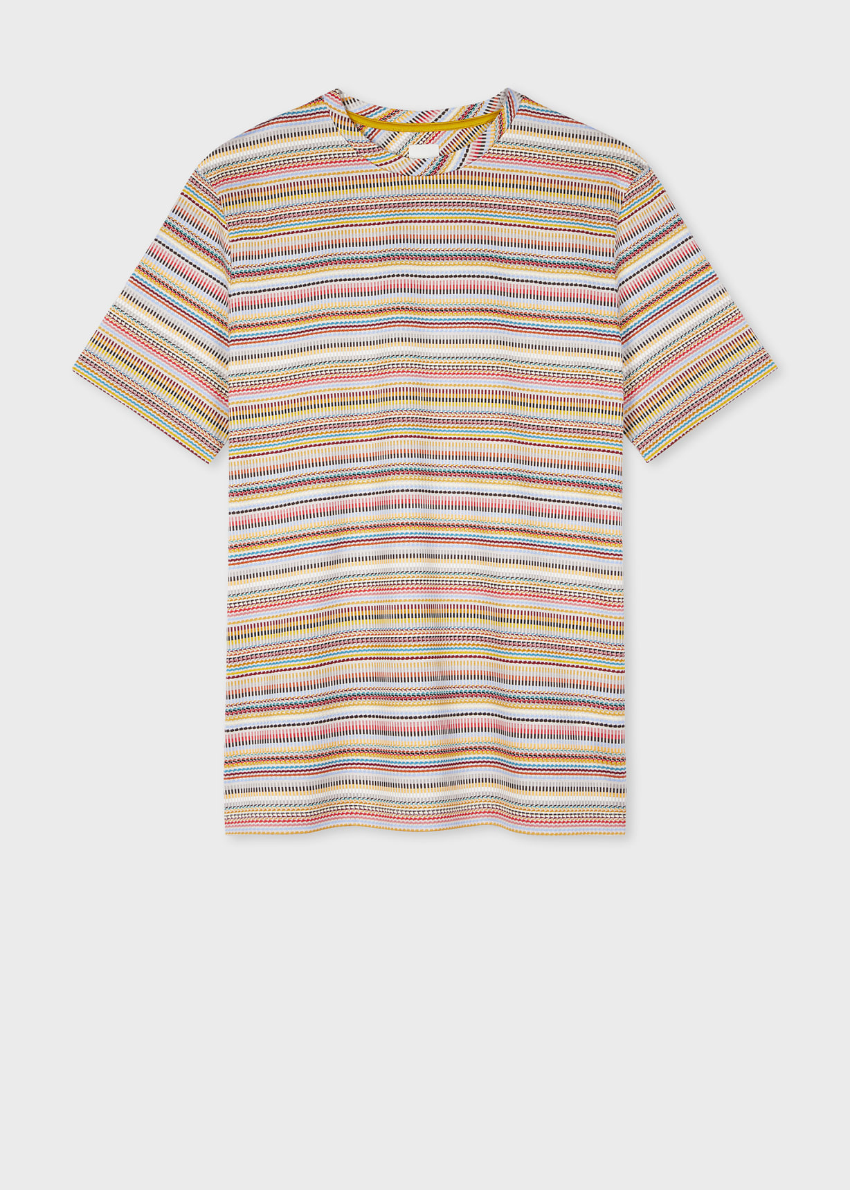 Tシャツ・カットソー Paul Smith FW25 REGULAR FIT T-SHIRT (M2R 011R TP5258 79) Navy Cotton Zebra Logo T-Shirt