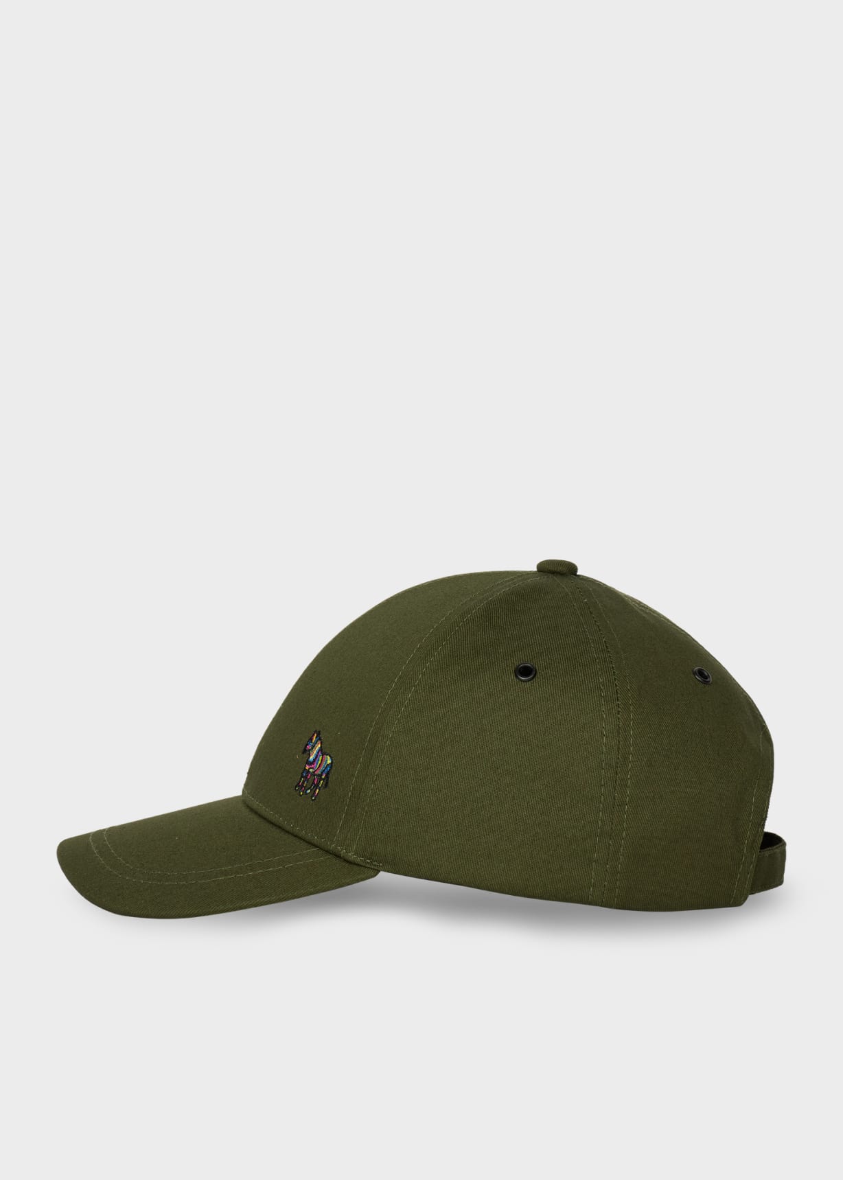 Khaki Zebra Logo Baseball Cap Paul Smith