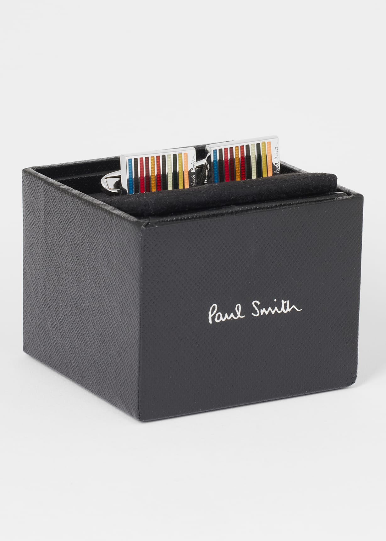 アクセサリーその他 Paul Smith SS25 MENS CUFFLINK SUITCASE (M1A CUFF PCASE 82) Signature Stripe' Cufflinks